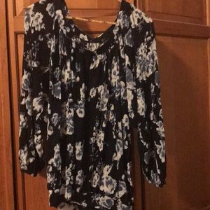 Flowers summer sweater